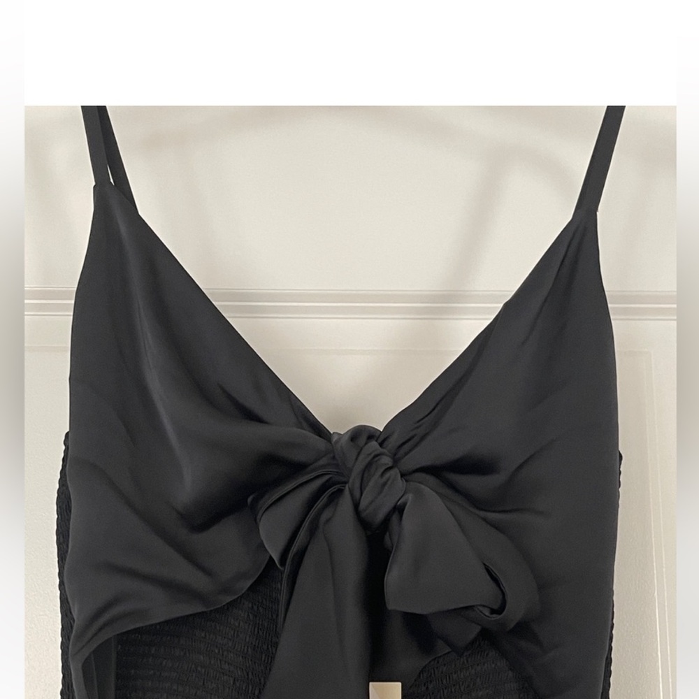 NWT Ramy Brook Brit Front Tie Cutout Jumpsuit XS - Picture 5 of 14